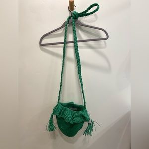 NWT Rhode x Target collab green raffia bag